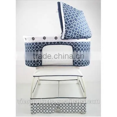 soft and comfortable baby bassinet with rocker