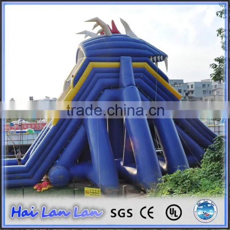 Largest inflatable pool slides for sale on Alibaba