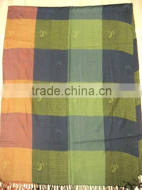 Fashionale ladies Viscose Jacquard Shawls/winter scarves