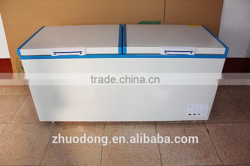 BD-538 kitchen appliance Digital freezer liquid nitrogen Commercial Showcase Display Refrigerator for Drinks