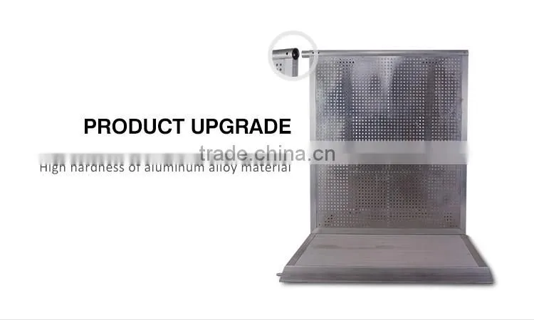 Anti-crash down barrier gate