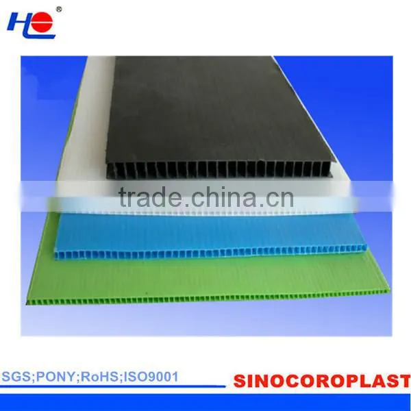 puncture resistance 2-12mm plastic pp polypropylene corflute