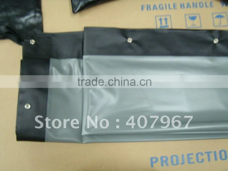 300*400 fast fold projection screen with black dress kit
