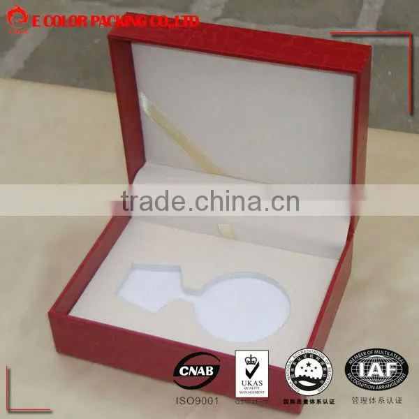 Fashionable leather key gift box