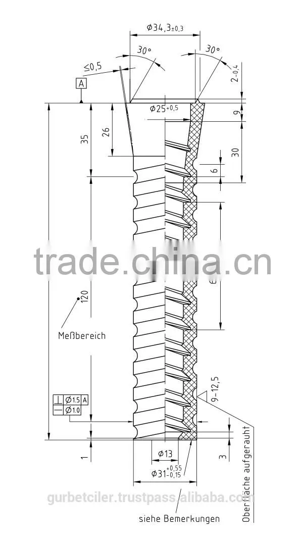 Nylon plastic dowel for screw spike, railway accessories made in Turkey