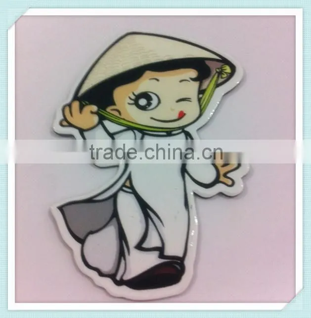 promotional glass fridge magnet