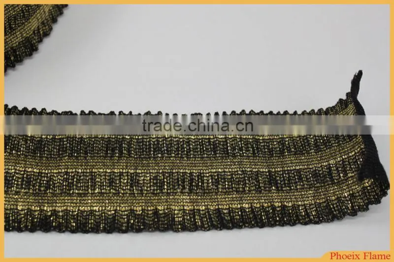 New design lurex jacquard elastic webbing