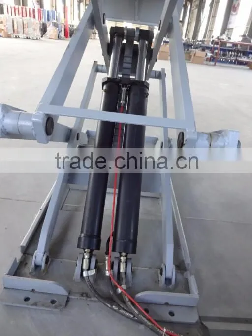 electric car lift , extended scissor car lift platform ,3T,lifting platform,Double hydraulic cylinder lift with CE approved