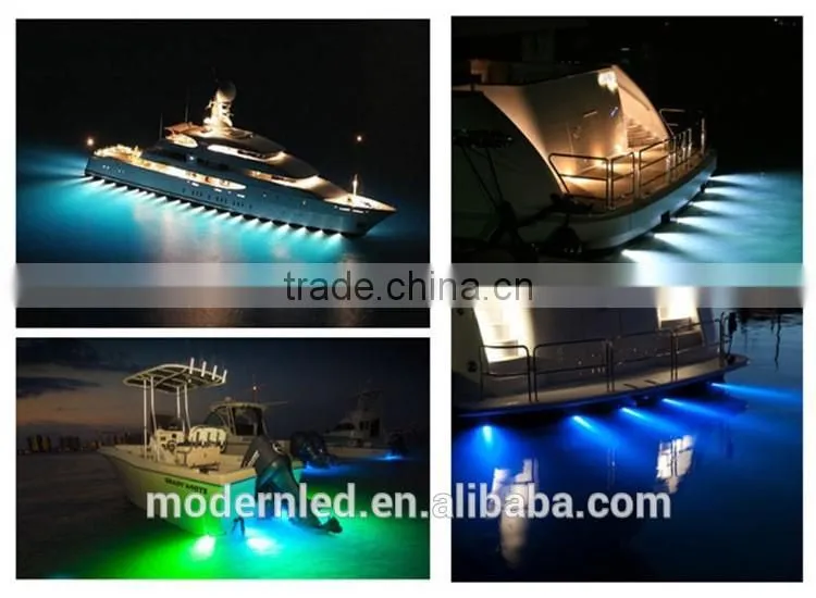 Outdoor IP68 9W C REE underwater led boat lights
