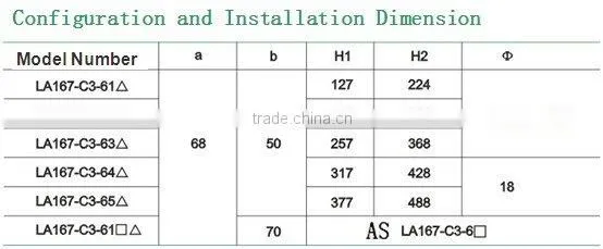 crane switch COB, 6 buttons electrical hoist switch ,marks on buttons can be changed C3-62A