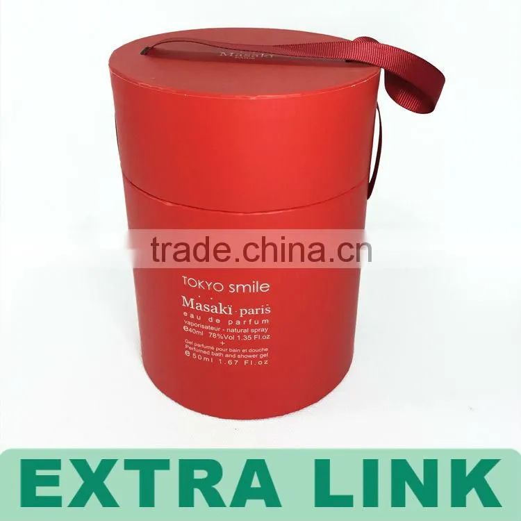 Spiral Big Paper Tube with Cotton Rope for Gift Packing