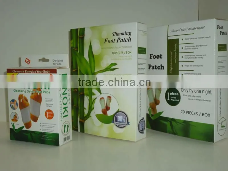 See larger image 2012 relax detox foot patch with CE(10pcs/box) goldrelax