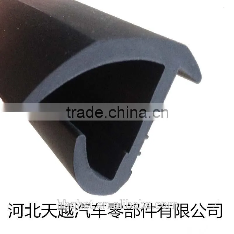 Shipping container rubber waterproof door gasket