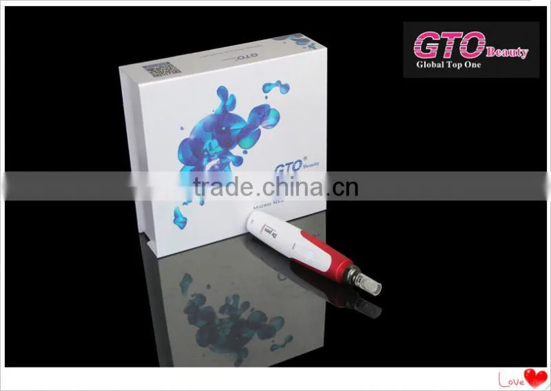 New Electric AUTO Microneedling Derma Stamp Pen with 5 Speed Levels