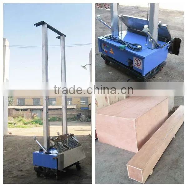 high efficiency automatic india wall plastering machine for sale