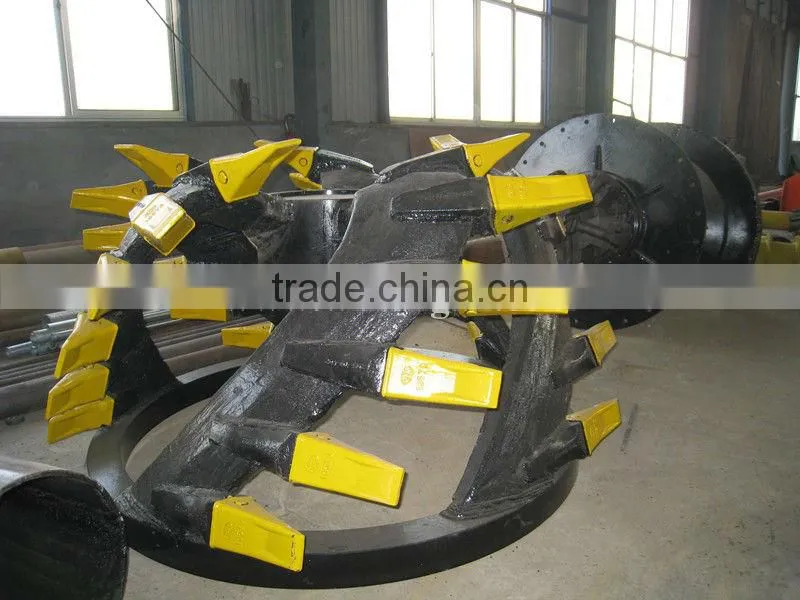 excavating gold dredger