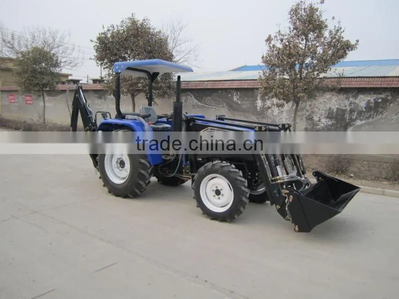 40-55HP garden tractor fit with front end loader, add Timber grapple, grass grapple