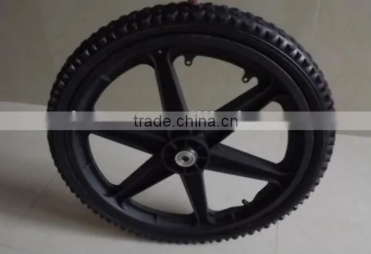 20 x 2.125 Plastic garden tool cart wheel