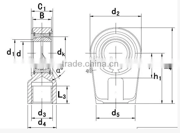 Sell Well New Type Hydraulic Rod End Bearing Giho-K80Do
