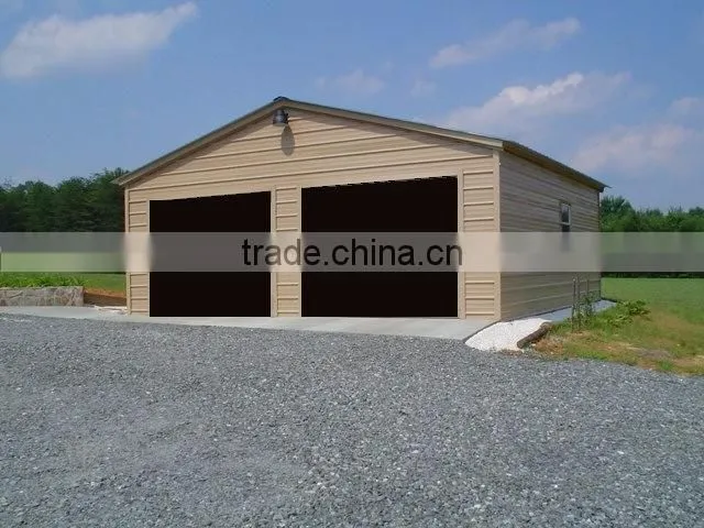 Easy Assemble Prefabricated Steel Structure Garage
