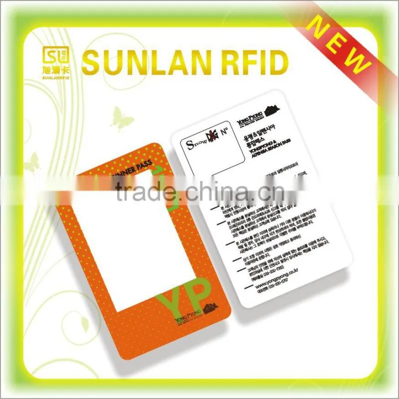 Full color printing pvc business plastic visual card