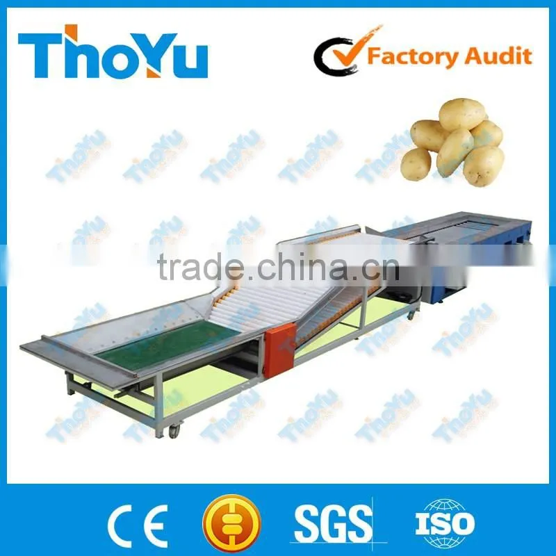 Fruit sorting Potato grading machine(0086 15937167907)