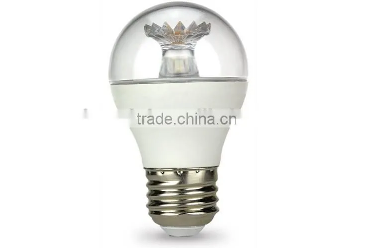 G16.5 DIMMING 500LM 6W EQUAL TO 40W E26 GOLF CRYSTAL DECORATIVE BULB WITH UL TECHNOLOGY