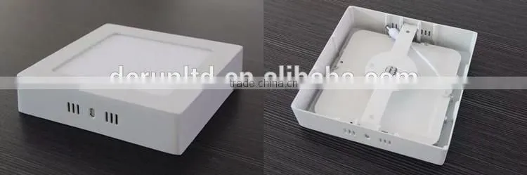 6/12/18/24w Round & square surface mounted led panel light