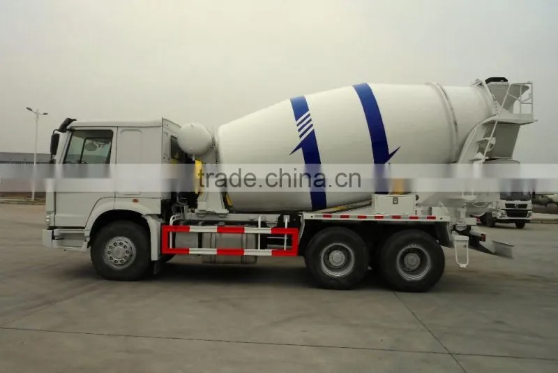 6x4 SINOTRUK HOWO 12cbm mixer for sale