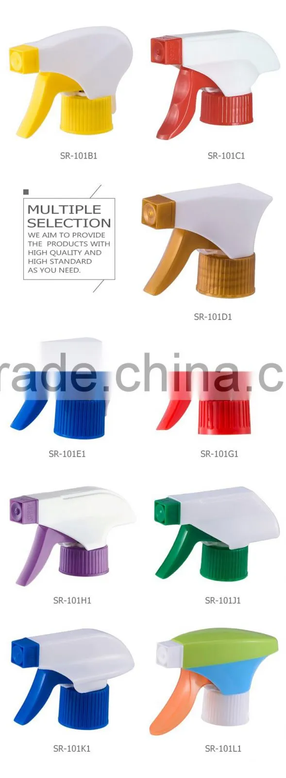 china High Quality new ordinary plastic trigger sprayer