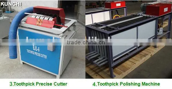 low investment and high profit wood toothpick machine ,wood skewer making machine with best quality and best price