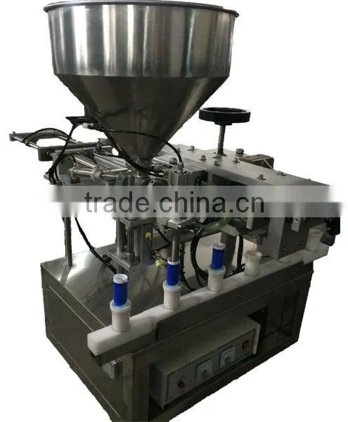 NF-20B Semi Automatic Aluminum Plastic Tube Filling Sealing Machine, Manual Tube Filler