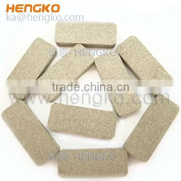 0.5 um - 300 Microns Sintered Porous 316L Stainless Steel Plate Filter
