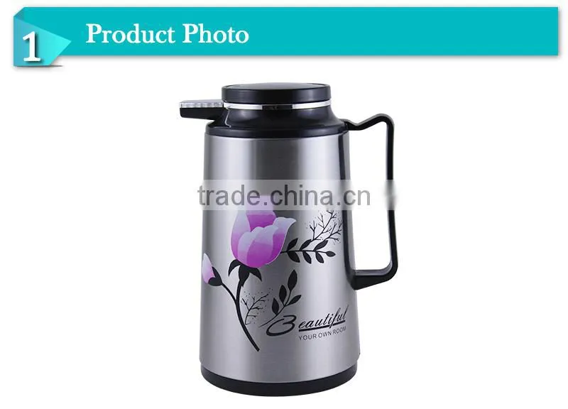 New products small mouth plastic flask thermos pot cup (JGEW)