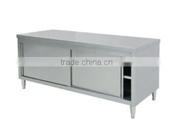 Stainless steel kitchen equipment for storage
