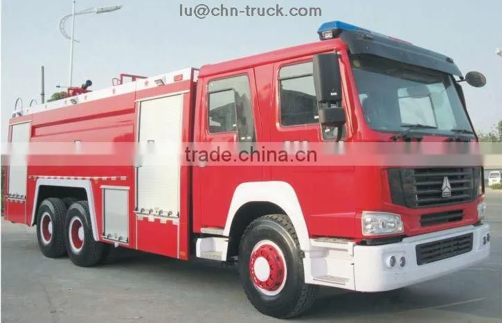 HOWO Water-Foam Fire-Fighting Trucks