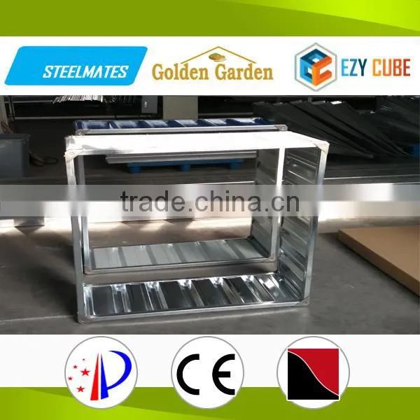 Alibaba GOLDEN supplier garden steel flower pot