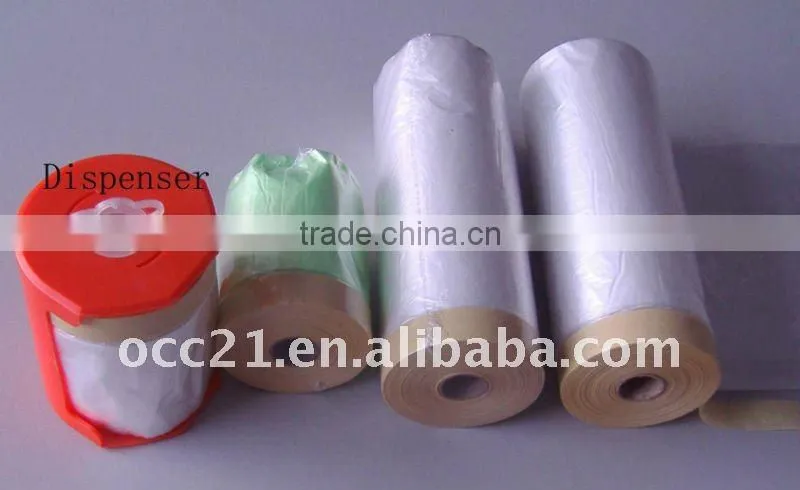 auto paint masker with dispenser