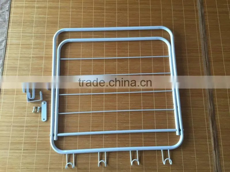 VIVINATURE 5 HOOK CHROME SWIRL OVER THE DOOR DECORATIVE COAT CLOTHES HANGER HOOKS