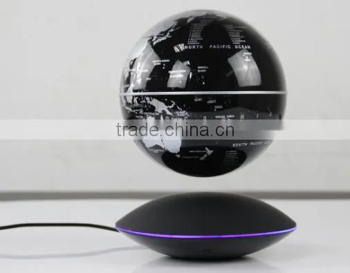 Magnetic Floating Levitation Globe Unique Maglev Globe silver Color