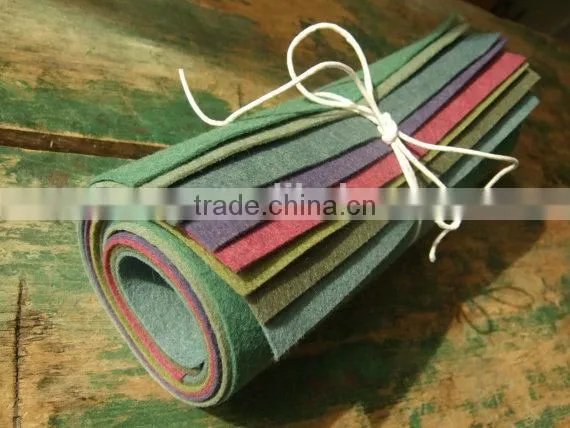 Colorful Needle polyester felt