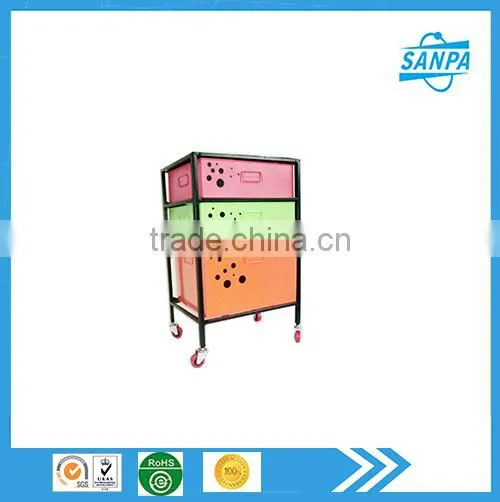 3 Layers Metal Furniture & Wire Mesh Shoe Shelf/Standing Shoe Rack