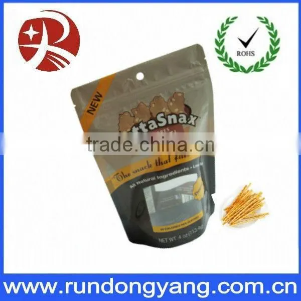 colorful printed plastic hanger bag for packing from shenzhen
