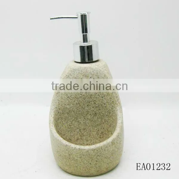EA01231 soap cap dispenser with sponge for home decor or hotel usage