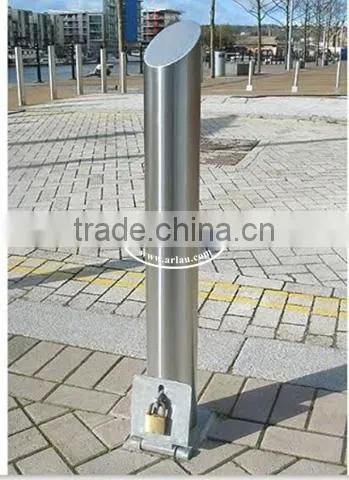 Arlau Removable Parking Control Bollards,Street Bollards Good Price,Powder Coated Steel Post