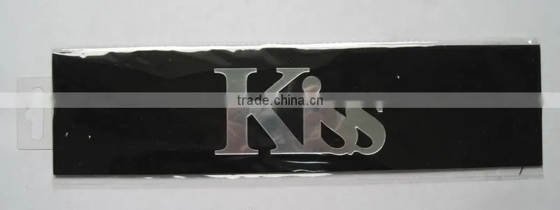 Word KISS Acrylic Wedding Room Decoration Stickers