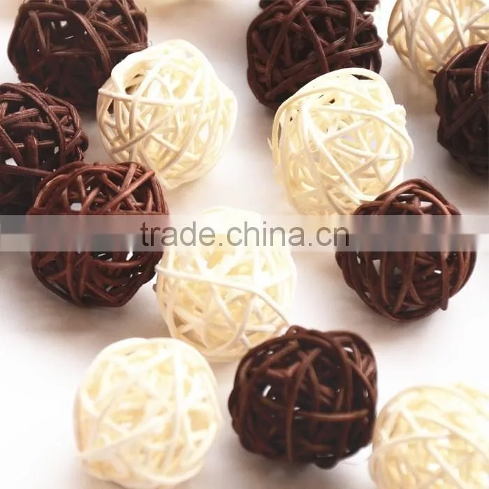 Decorative rattan star/ wicker star, crazy weaving, rattan ball