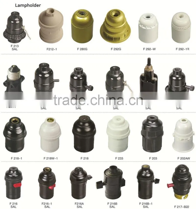 e27 f519 porcelain lampholder/ceramic lamp base/lamp socket