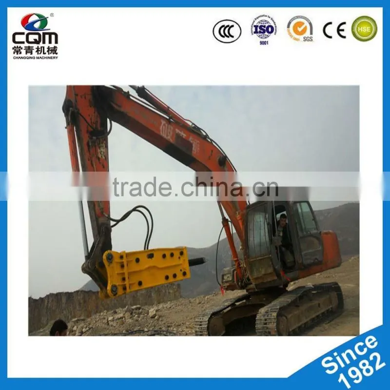 wheel excavator hydraulic breaker top type for sale