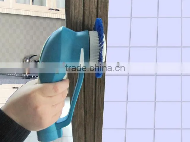 Cordless electric scrubber, electric power scrubber for kitchen and bathroom, electric hand scrubber